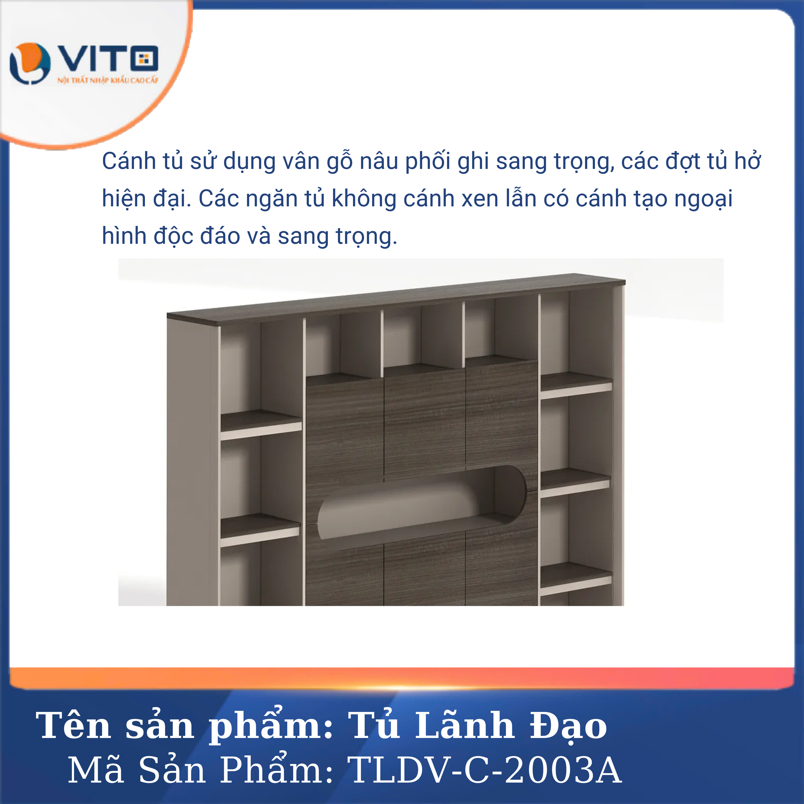 Thông tin chi tiết Tủ tài liệu lãnh đạo TLDV-C-2003A