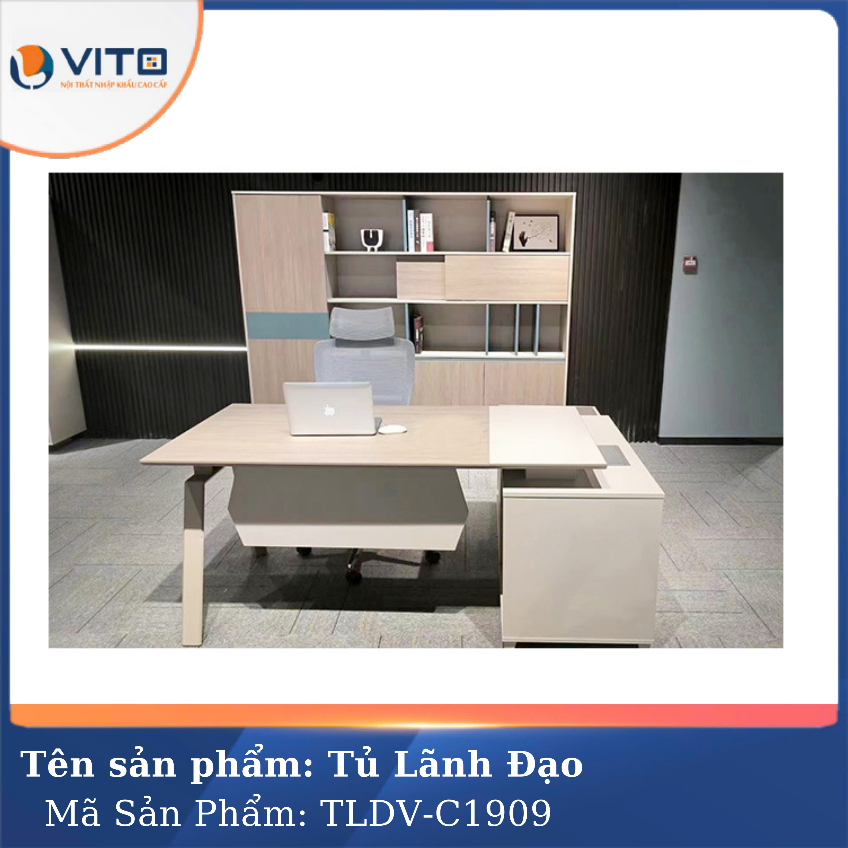 Tủ tài liệu lãnh đạo Vito TLDV-C1909