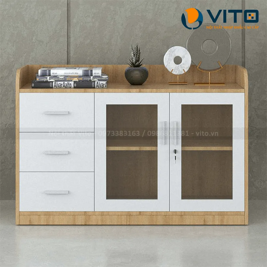 Tủ tài liệu thấp Vito TTLV80-06