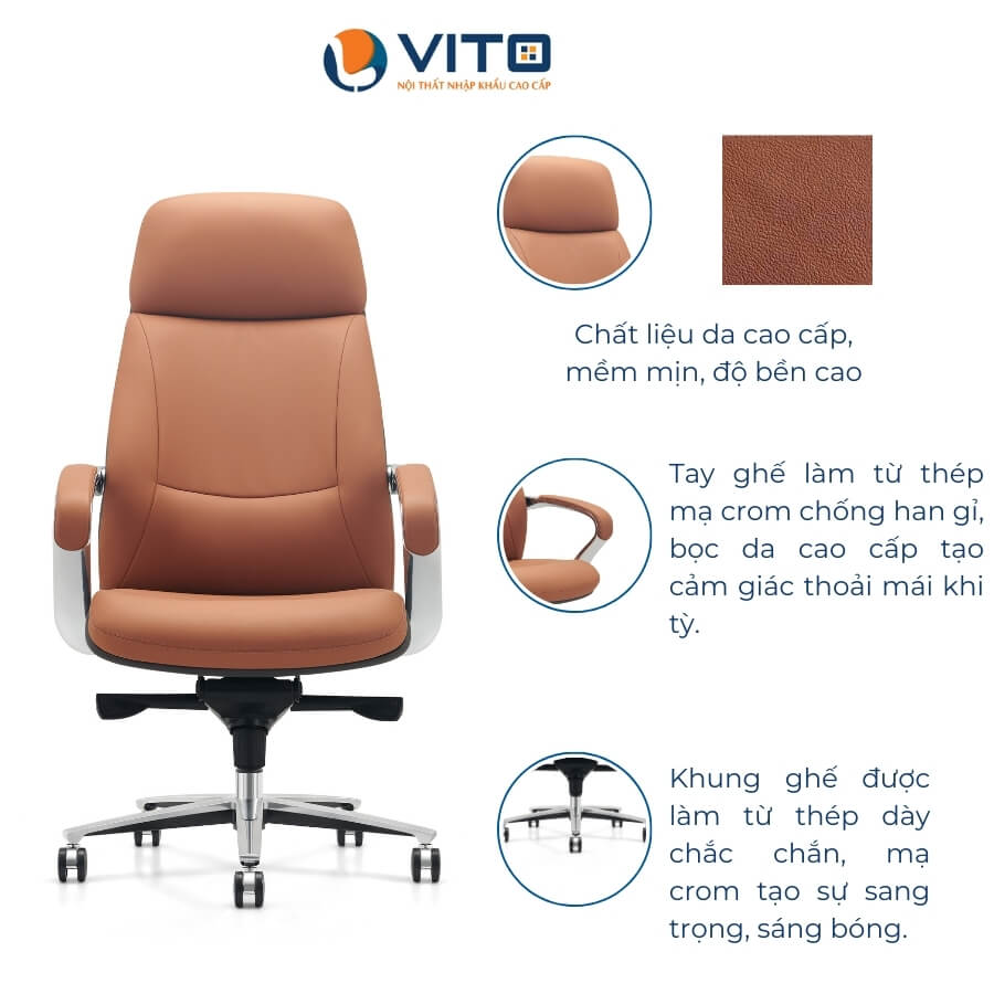 Ghế lãnh đạo Vito GLDV - YS2302A