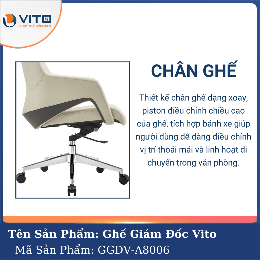 Ghế giám đốc Vito GGDV-A8006 