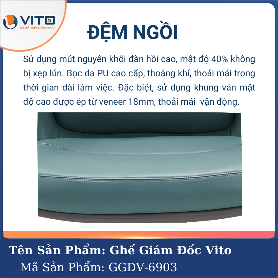 Ghế giám đốc Vito GGDV-A6903 