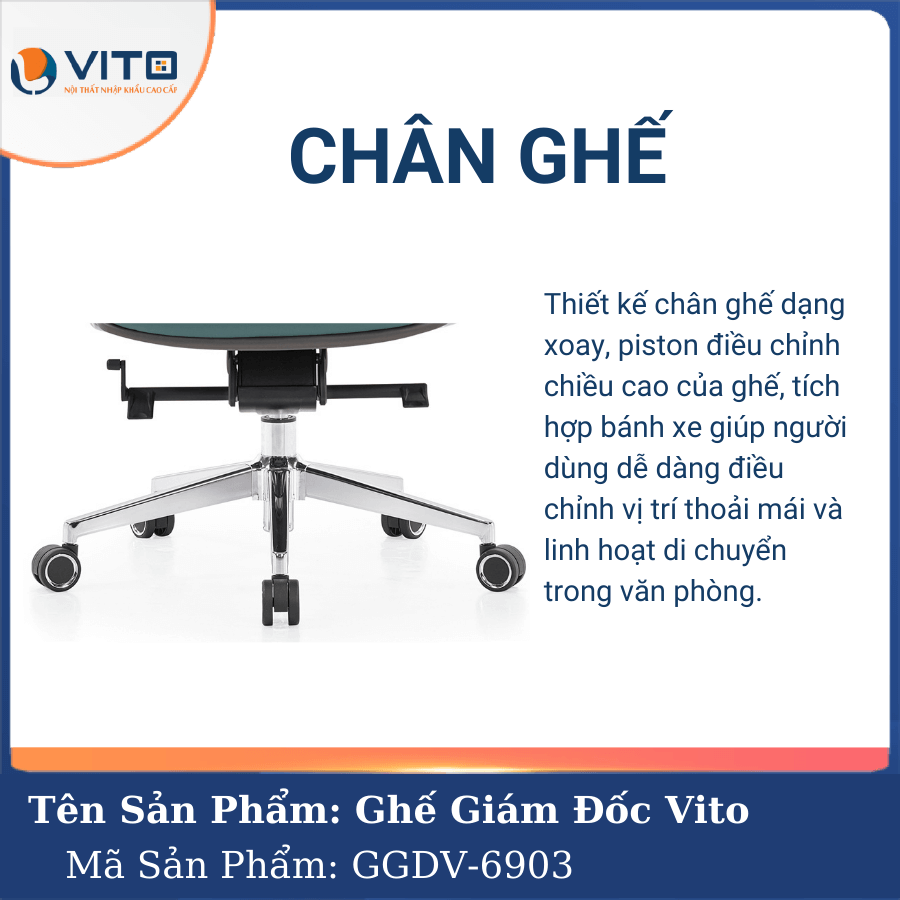 Ghế giám đốc Vito GGDV-A6903 