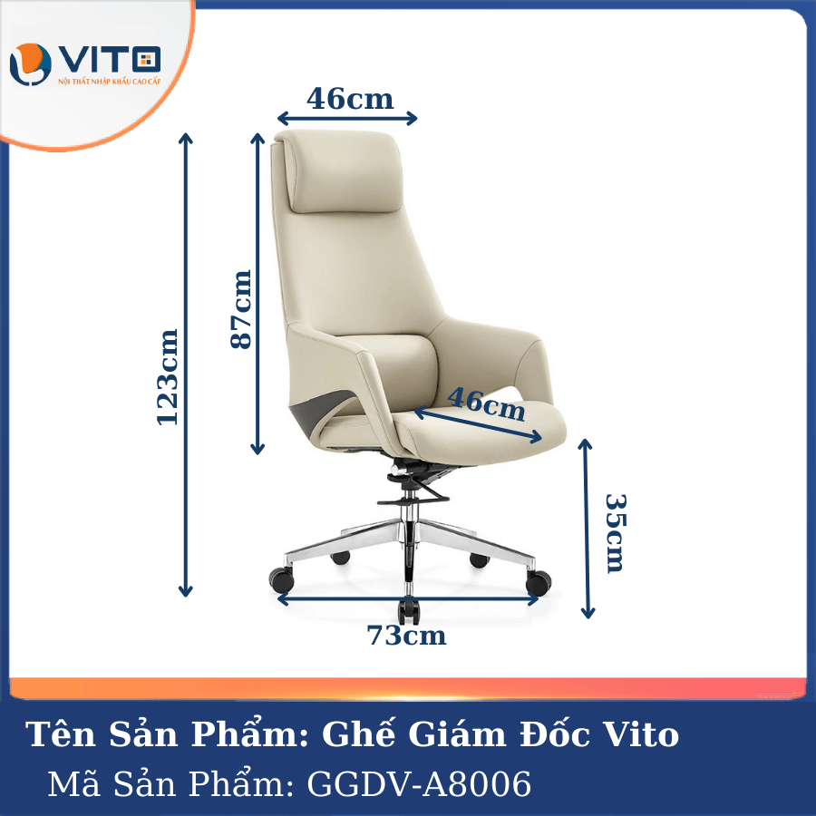 Ghế giám đốc Vito GGDV-A8006 