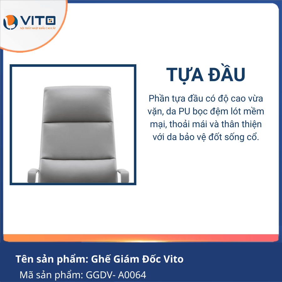 Ghế giám đốc Vito GGDV- A0064 