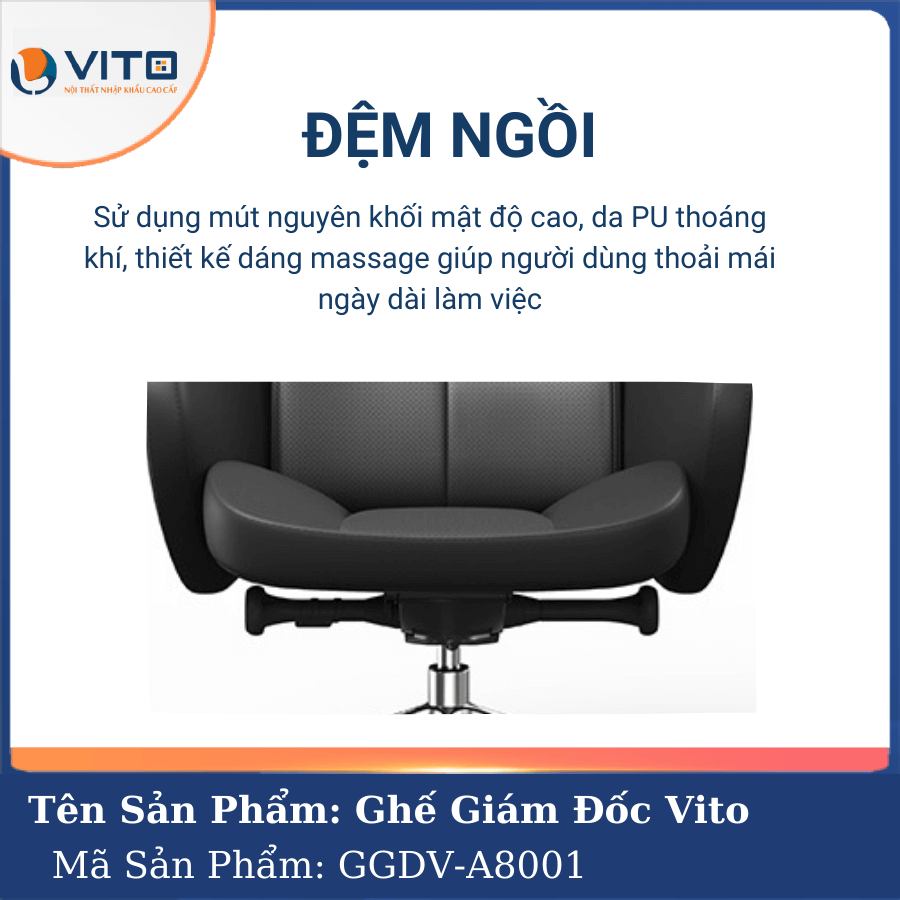 Ghế giám Đốc Vito GGDV-A8001