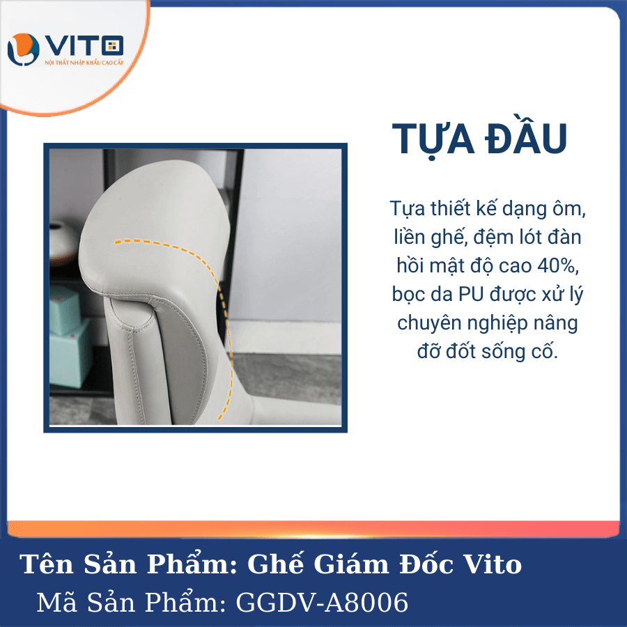 Ghế giám đốc Vito GGDV-A8006 