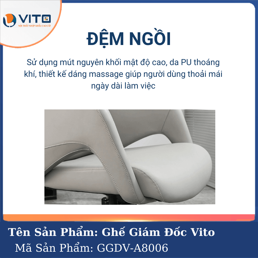 Ghế giám đốc Vito GGDV-A8006 