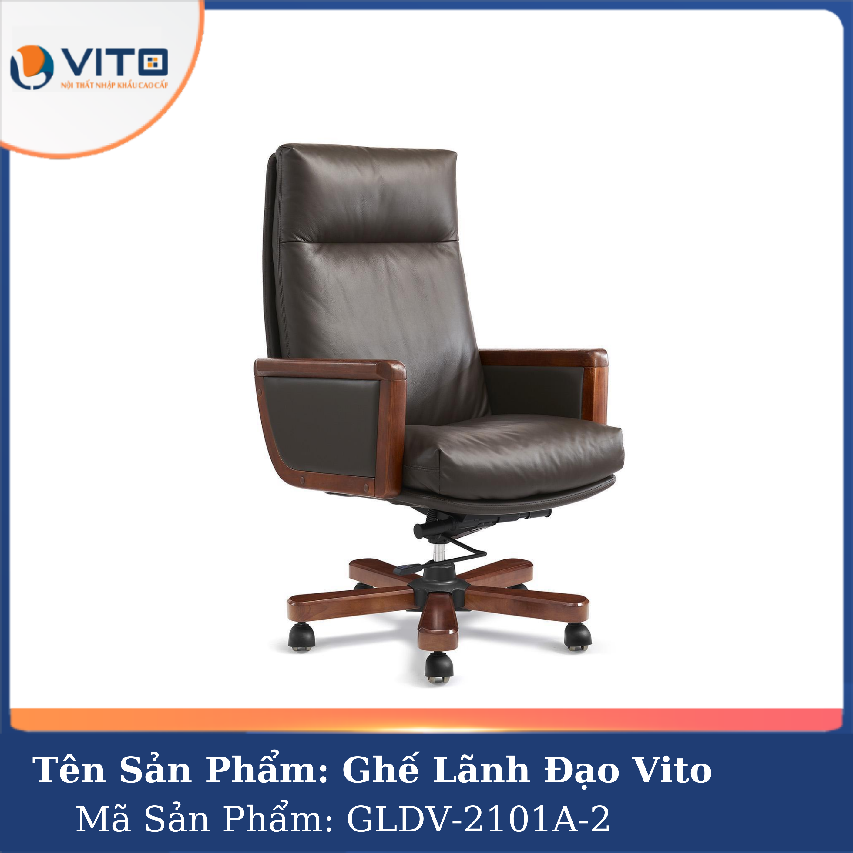 Ghế Lãnh Đạo Vito GLDV-2101A-2